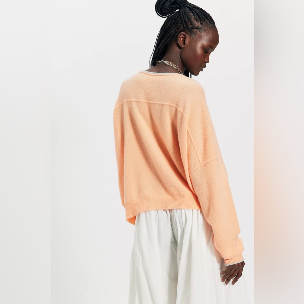 NWT! FP Free People See Me SoftSpun Pullover Sz Small - Picture 2 of 4